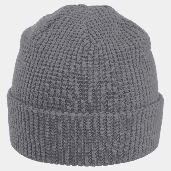 Organic cotton waffle beanie Thumbnail