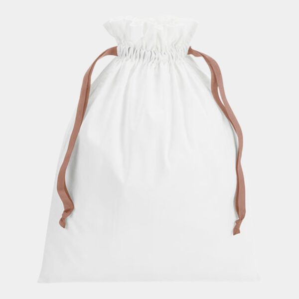 Cotton gift bag with ribbon drawstring Thumbnail