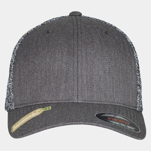 Flexfit trucker melange mesh (6511MM) Thumbnail