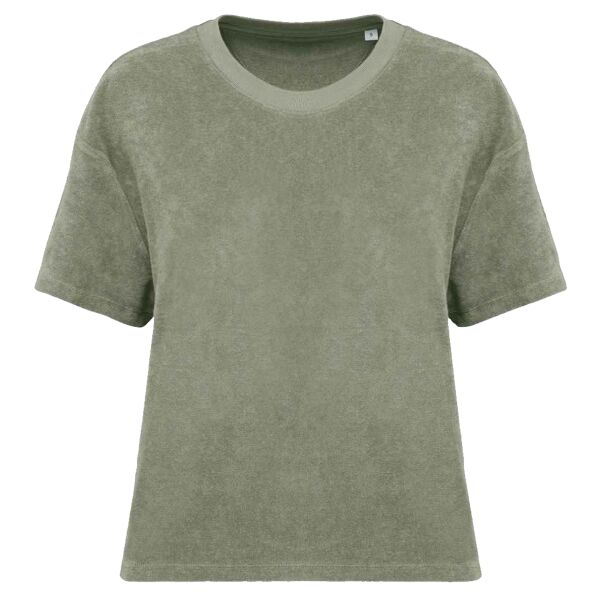 Native Spirit Ladies Terry Towel T-Shirt Thumbnail