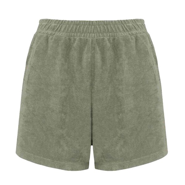 Native Spirit Ladies Terry Towel Shorts Thumbnail