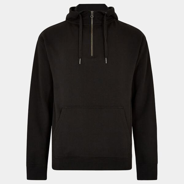 Regular fit 1/4 zip hoodie Thumbnail