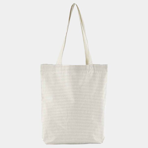 Striped organic cotton tote Thumbnail
