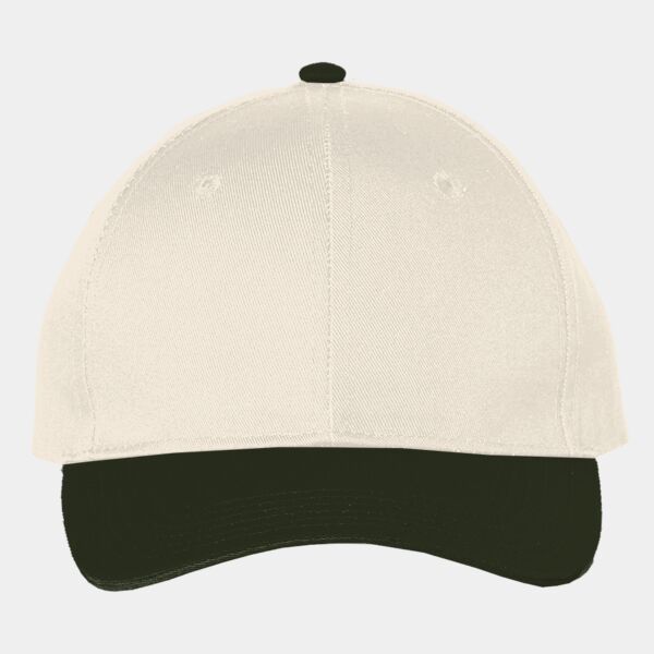 Contrast flat peak 6-panel cap Thumbnail