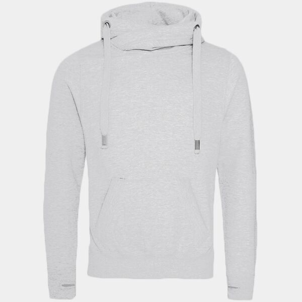 Cross neck hoodie Thumbnail