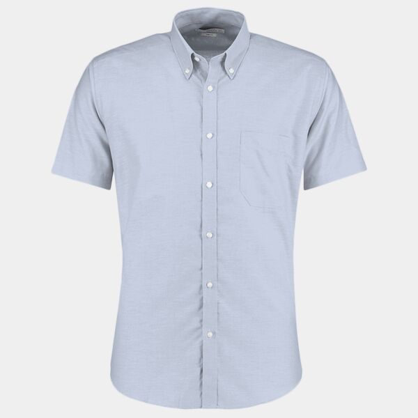 Slim fit workwear Oxford shirt short sleeve Thumbnail