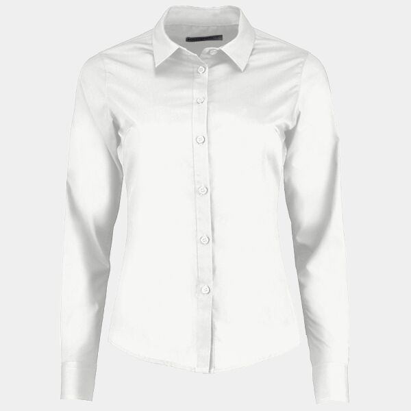 Women's poplin shirt long sleeve Thumbnail
