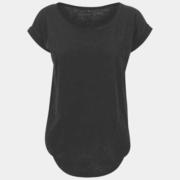Women's long slub tee Thumbnail
