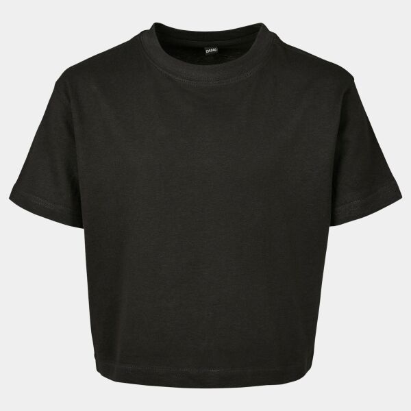 Girls cropped Jersey tee Thumbnail