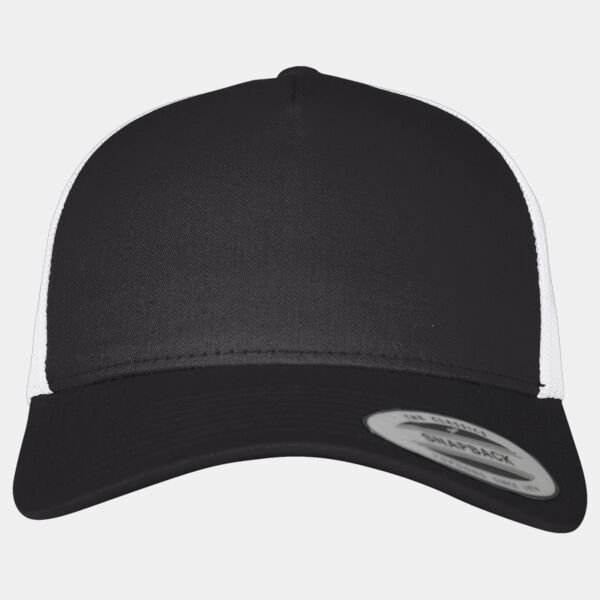 5-panel retro trucker 2-tone cap (6506T) Thumbnail